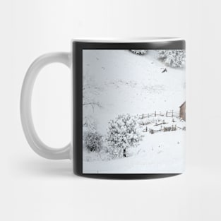 Barn in the woods Mug